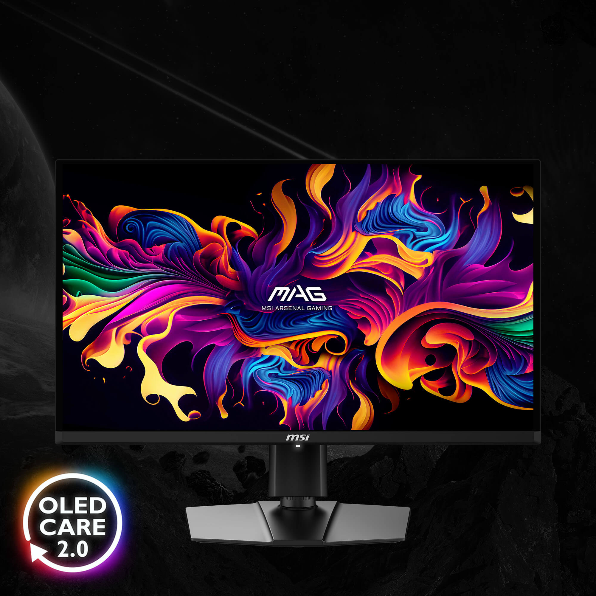 Refurbished: MSI MAG 271QP QD-OLED X24 27-inch 2560 x 1440 (QHD